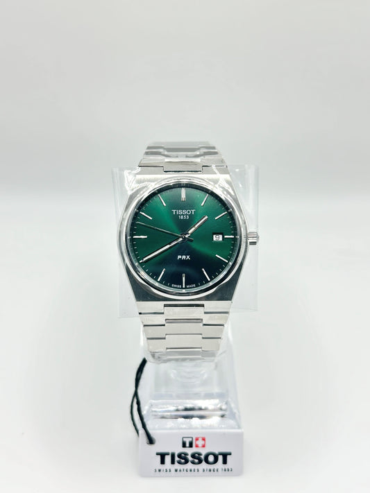 Tissot T-Classic PRX Green Quartz Men’s Watch